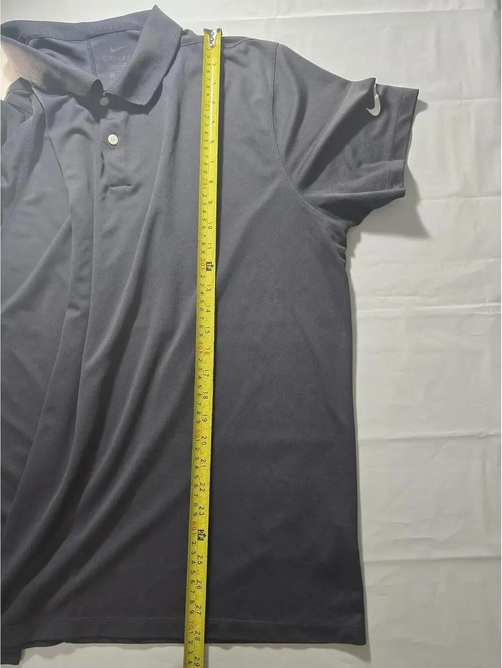 Nike Dri-FIT Standard Fit Golf Polo Shirt Men's XL Dark Gray,Athletic,sports